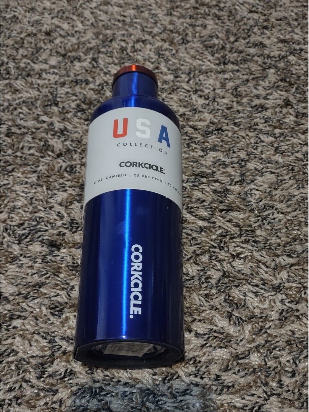 New Corkcicle 16 Oz Canteen Stainless Steel Non-slip Bottom